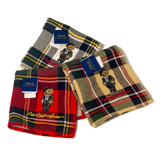 ラルフローレン　ポロベア 　チェック